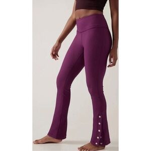 Athleta TALL Elation Rib Snap Pant